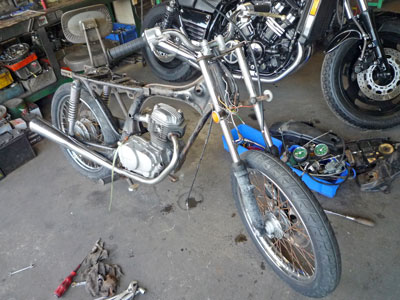 BBKレストア日記 CB50